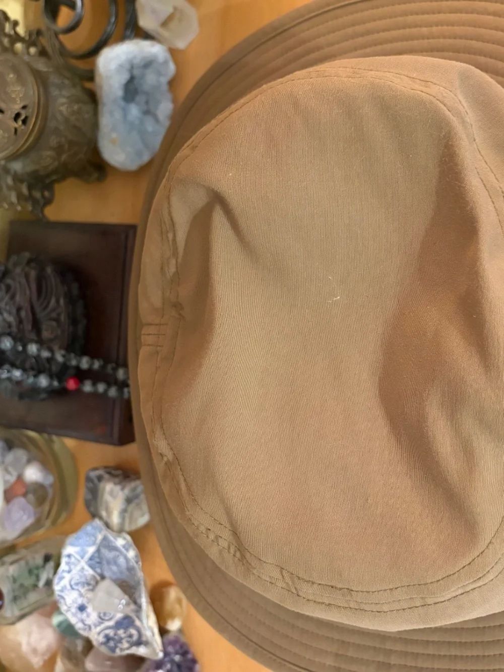 The North Face Class V Brimmer Hat Khaki Boonie Bucket L/XL Outdoor Hiking